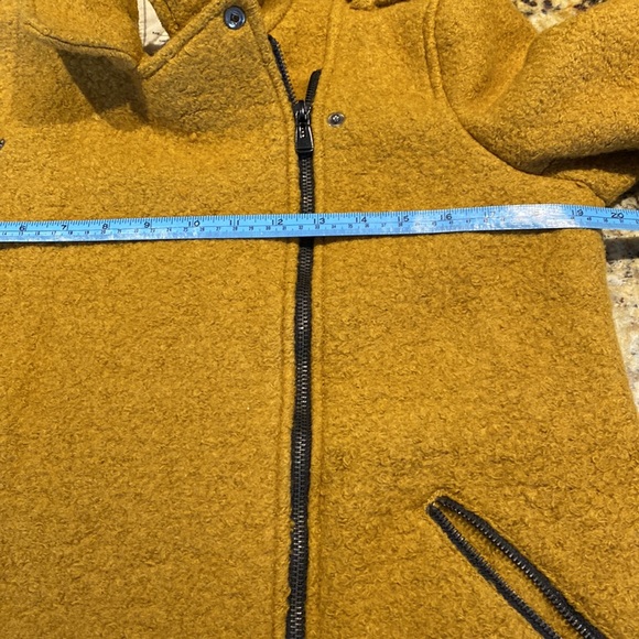 Bomber style boiled wool jacket - Picture 9 of 10